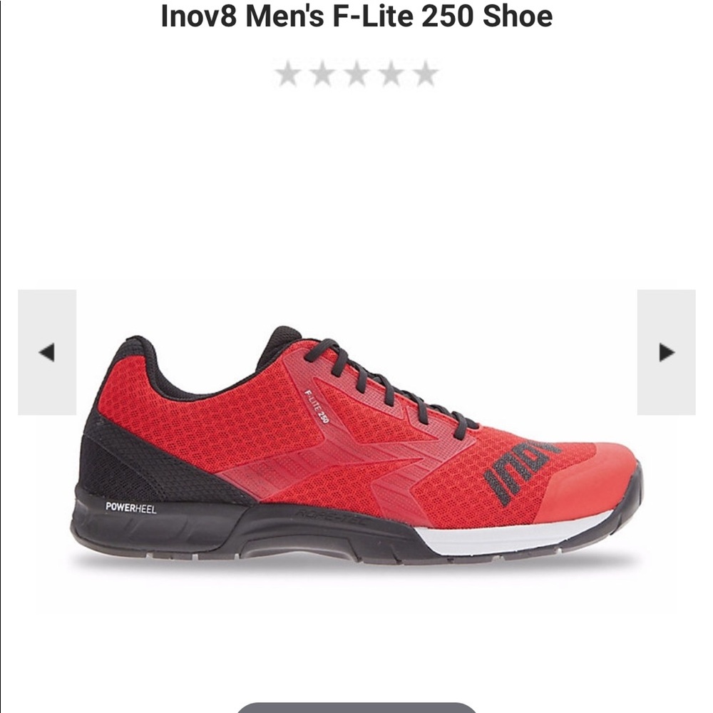 Inov-8 Fastlift 250 CrossFit shoe size 11.